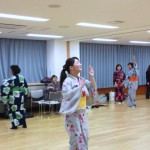 日本舞踊のお稽古　その１