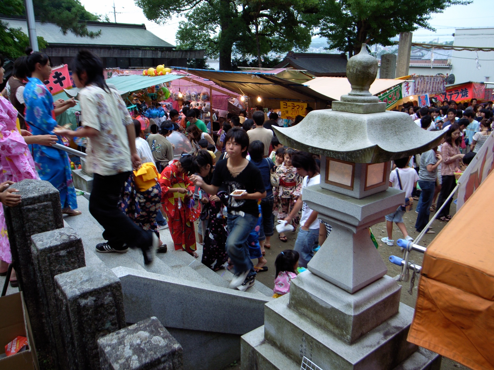 公智神社の夏祭
