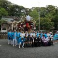 下山口大だんじり入魂式